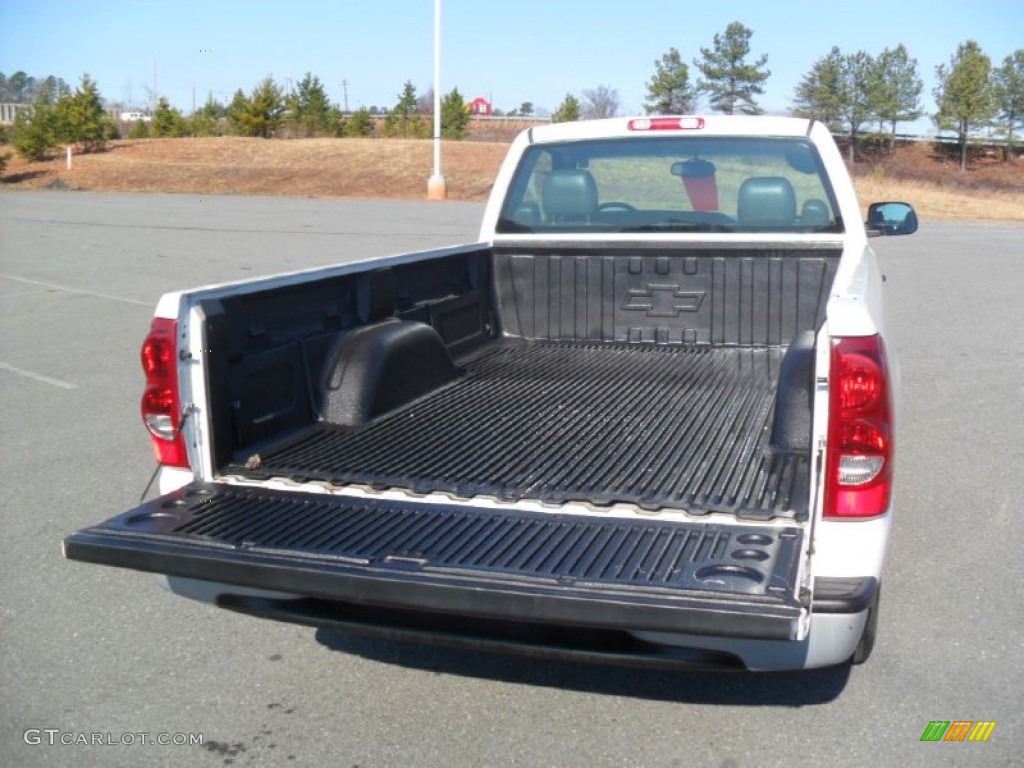 2003 Silverado 1500 Regular Cab - Summit White / Dark Charcoal photo #5