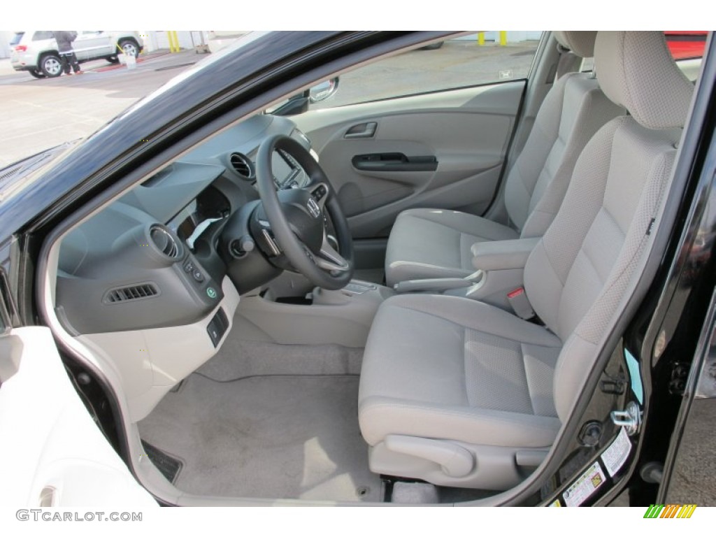 Gray Interior 2011 Honda Insight Hybrid EX Navigation Photo #59630343
