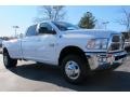 Bright White 2012 Dodge Ram 3500 HD Big Horn Crew Cab 4x4 Dually Exterior