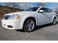 2012 Bright White Dodge Avenger SXT  photo #2