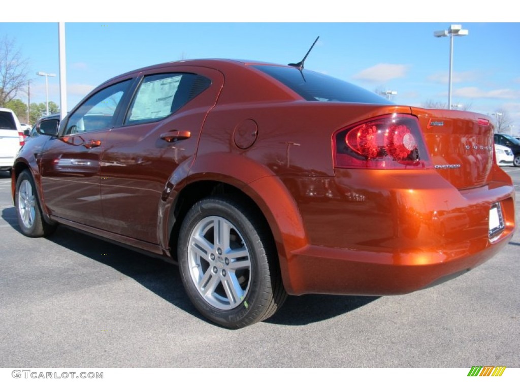 Copperhead Pearl 2012 Dodge Avenger SXT Exterior Photo #59631219