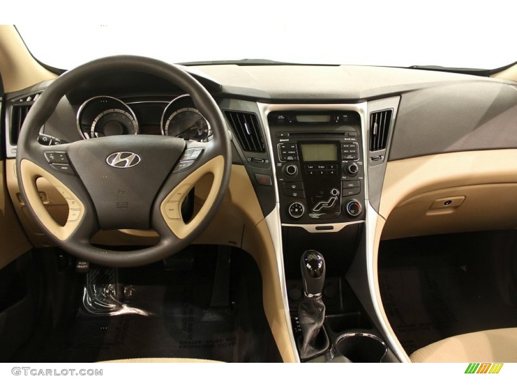 2011 Hyundai Sonata GLS Camel Dashboard Photo #59631297