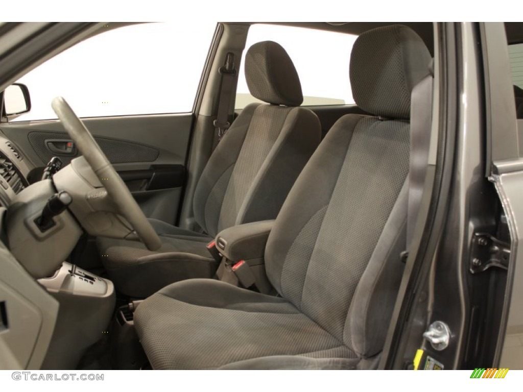 Gray Interior 2009 Hyundai Tucson SE V6 Photo #59631363