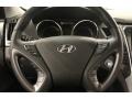 Gray 2011 Hyundai Sonata Hybrid Steering Wheel