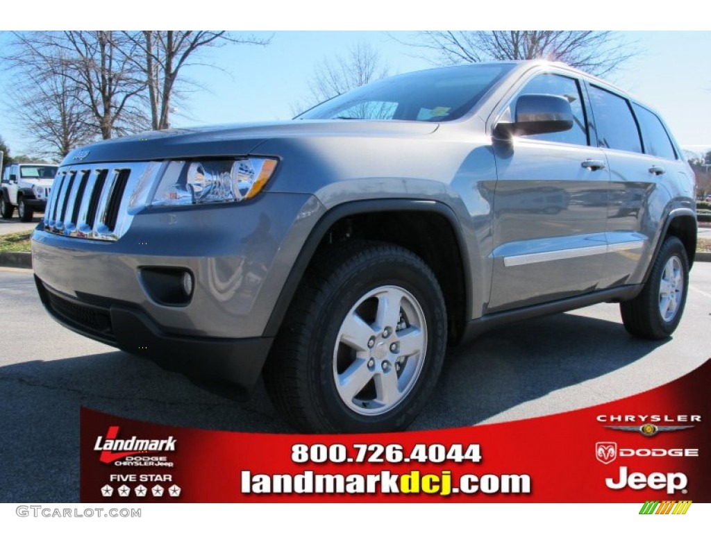 2012 Grand Cherokee Laredo - Mineral Gray Metallic / Dark Graystone/Medium Graystone photo #1