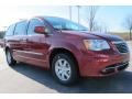 2012 Deep Cherry Red Crystal Pearl Chrysler Town & Country Touring  photo #4