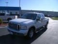 Oxford White Clearcoat 2007 Ford F250 Super Duty Lariat Crew Cab