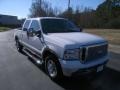 2007 Oxford White Clearcoat Ford F250 Super Duty Lariat Crew Cab  photo #3