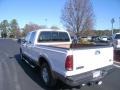2007 Oxford White Clearcoat Ford F250 Super Duty Lariat Crew Cab  photo #7