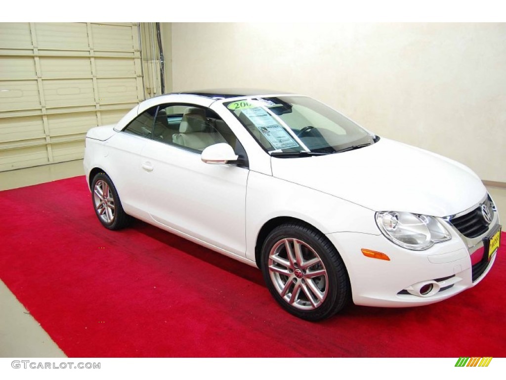 Candy White Volkswagen Eos