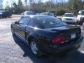 2002 Black Ford Mustang V6 Coupe  photo #7