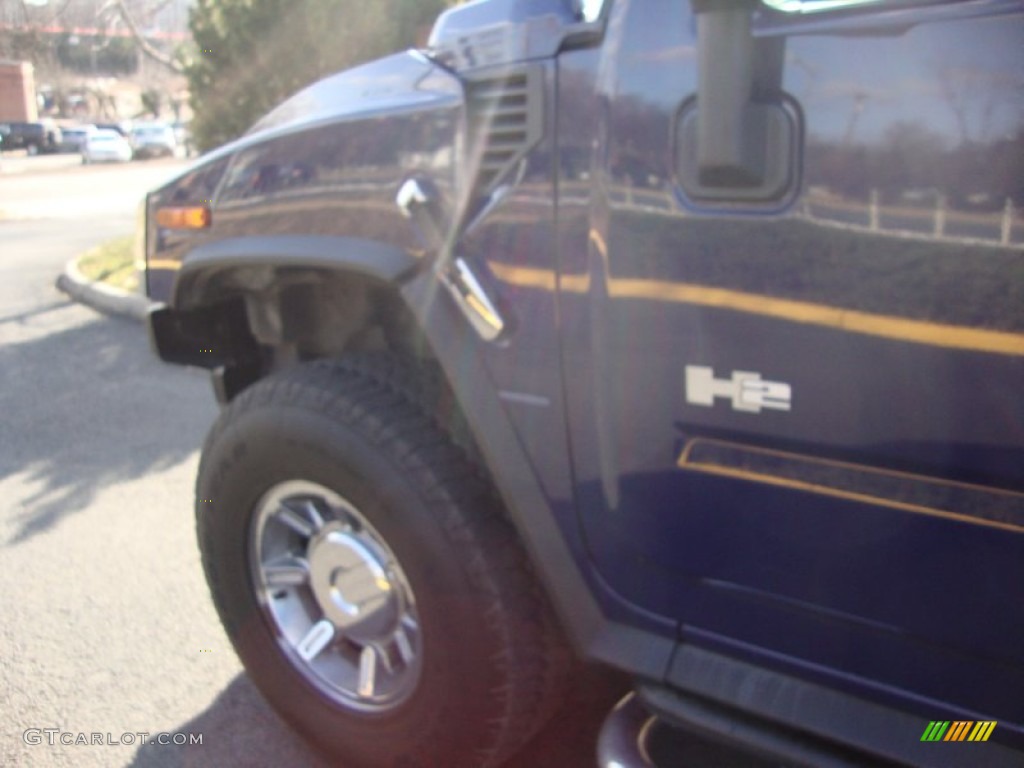 2007 H2 SUV - All Terrain Blue / Ebony Black photo #5