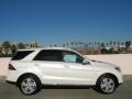 2012 Diamond White Metallic Mercedes-Benz ML 350 4Matic  photo #3