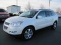 White - Traverse LTZ AWD Photo No. 3