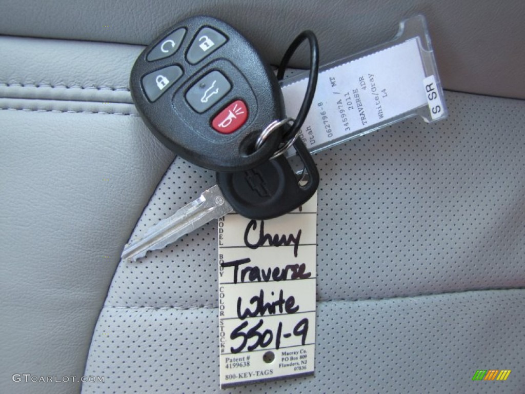 2011 Chevrolet Traverse LTZ AWD Keys Photo #59635977