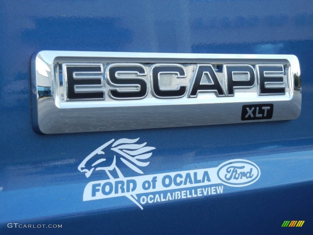 2009 Escape XLT - Sport Blue Metallic / Charcoal photo #9