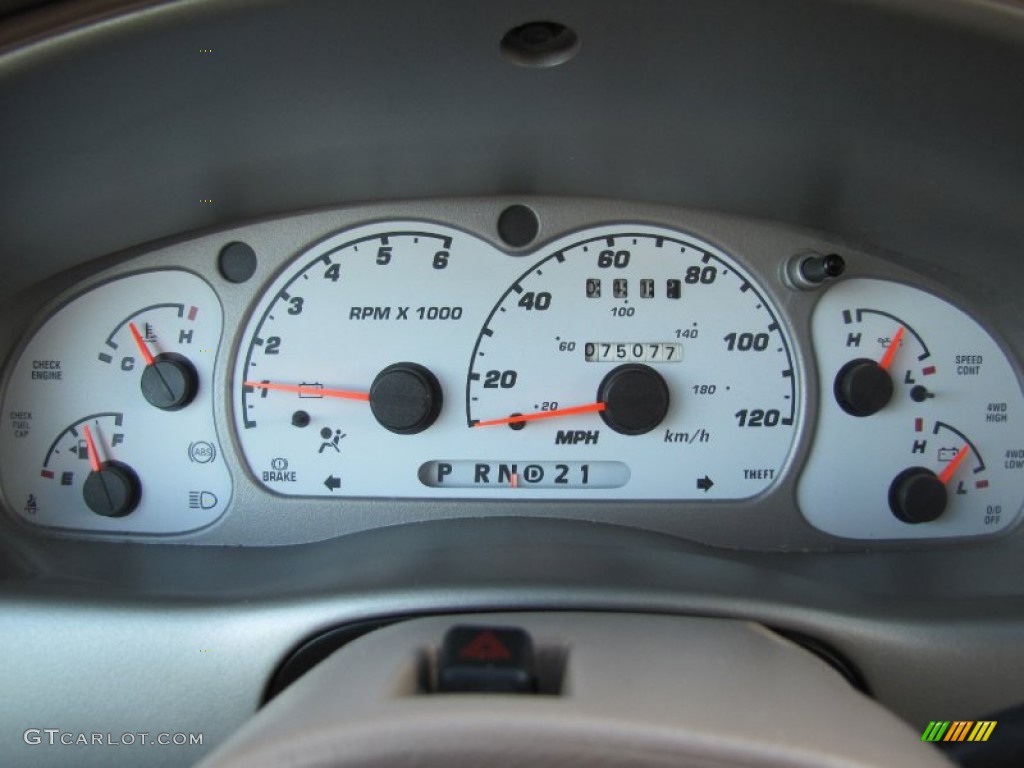 2001 Ford Explorer Sport Trac 4x4 Gauges Photos