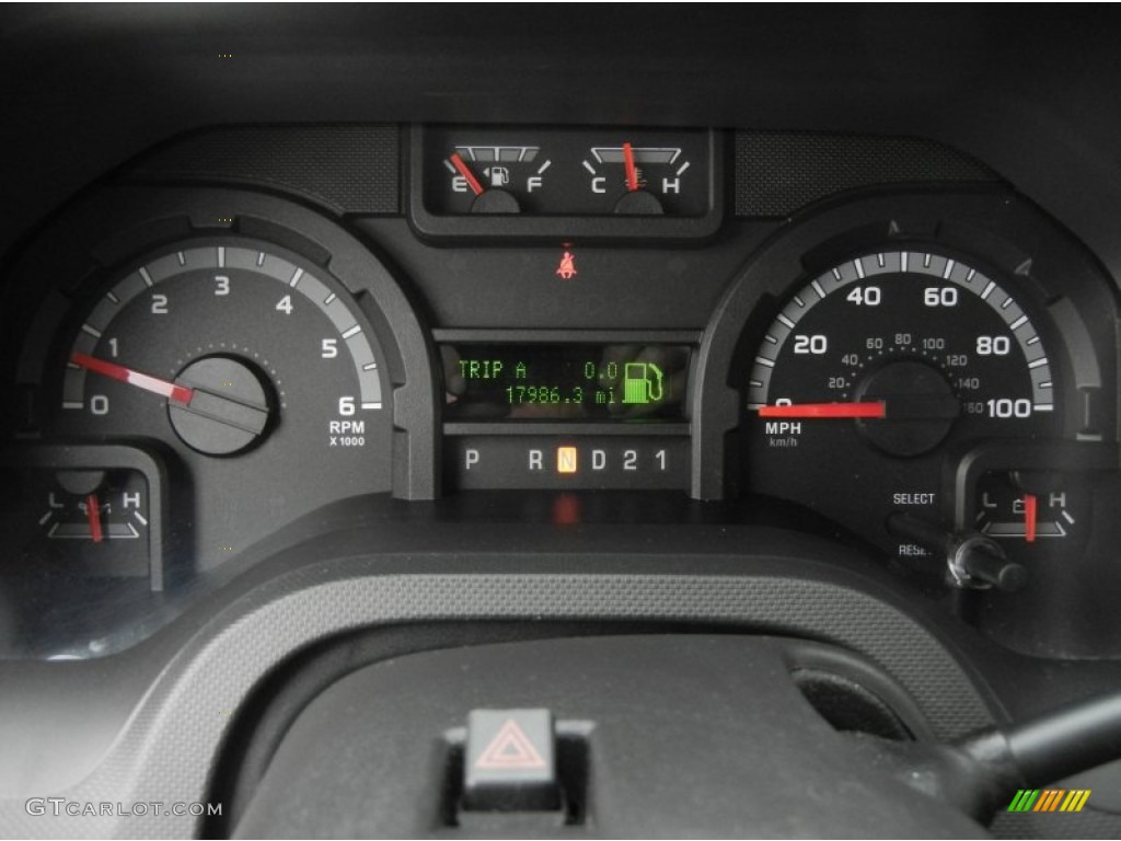 2011 Ford E Series Van E350 XLT Passenger Gauges Photo #59636250
