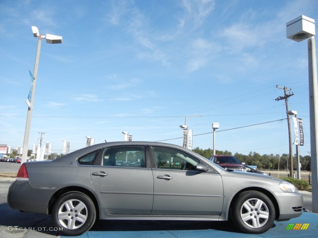 Dark Silver Metallic 2009 Chevrolet Impala LS Exterior Photo #59636520