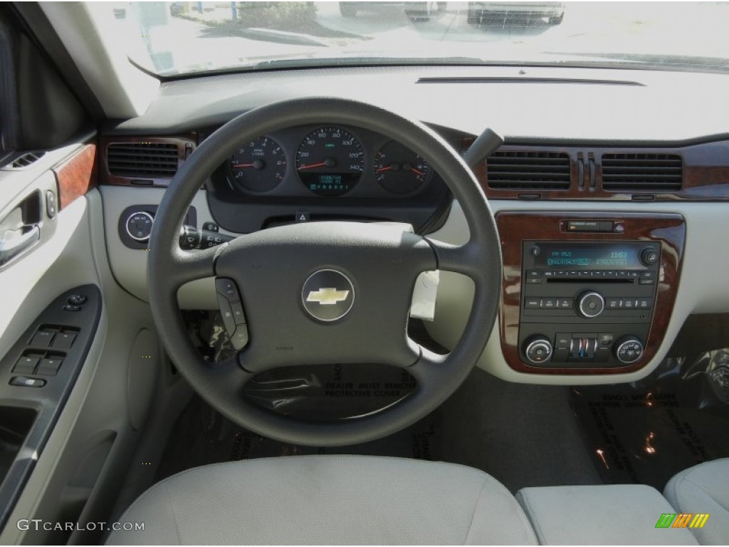 2009 Chevrolet Impala LS Gray Dashboard Photo #59636591