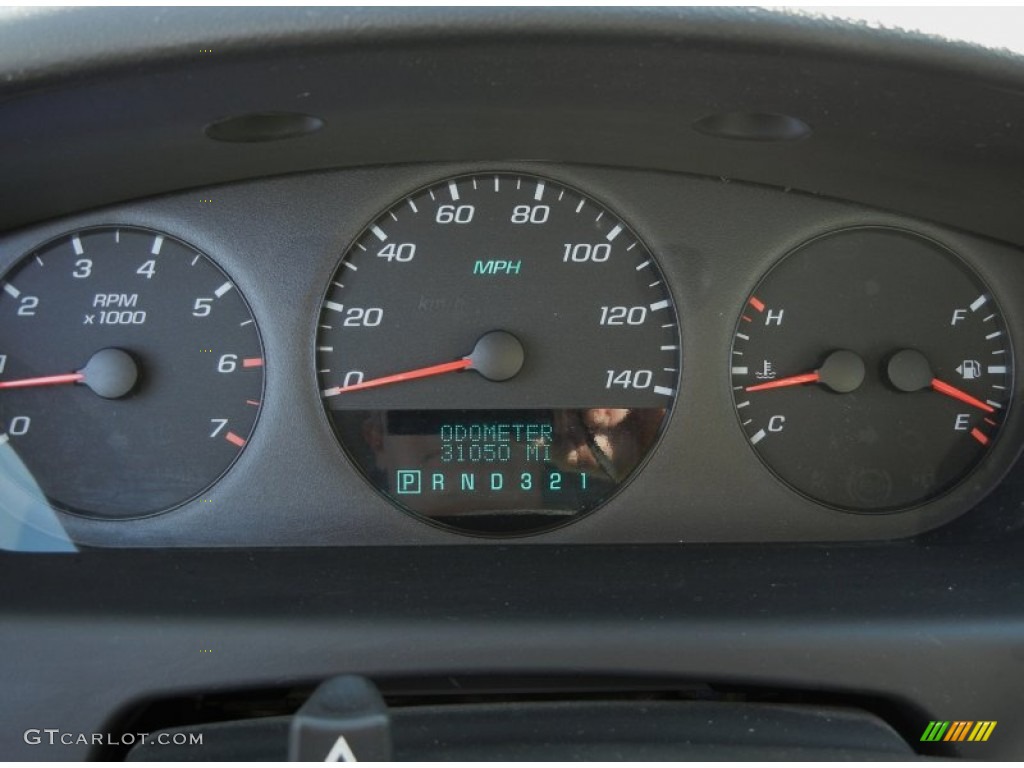 2009 Chevrolet Impala LS Gauges Photo #59636598