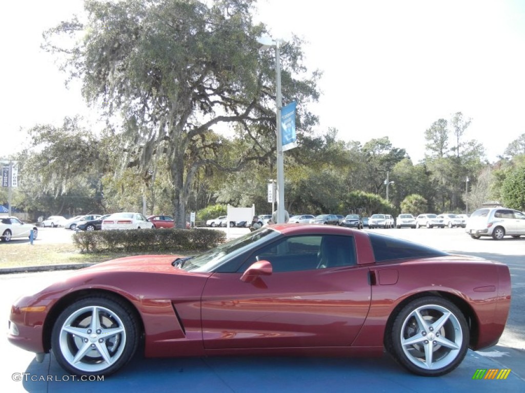 2011 Corvette Coupe - Crystal Red Tintcoat Metallic / Ebony Black photo #2