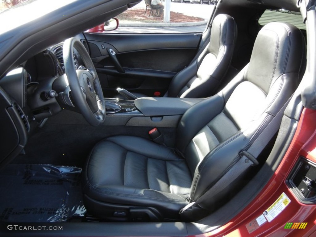 2011 Corvette Coupe - Crystal Red Tintcoat Metallic / Ebony Black photo #17