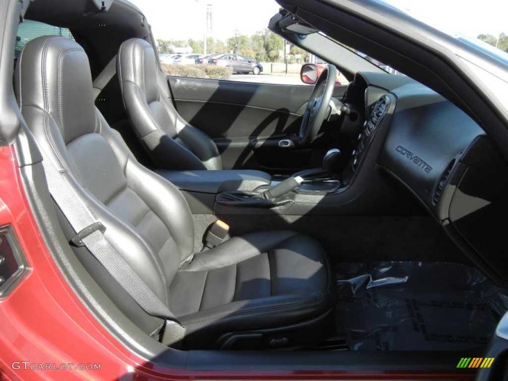2011 Corvette Coupe - Crystal Red Tintcoat Metallic / Ebony Black photo #21