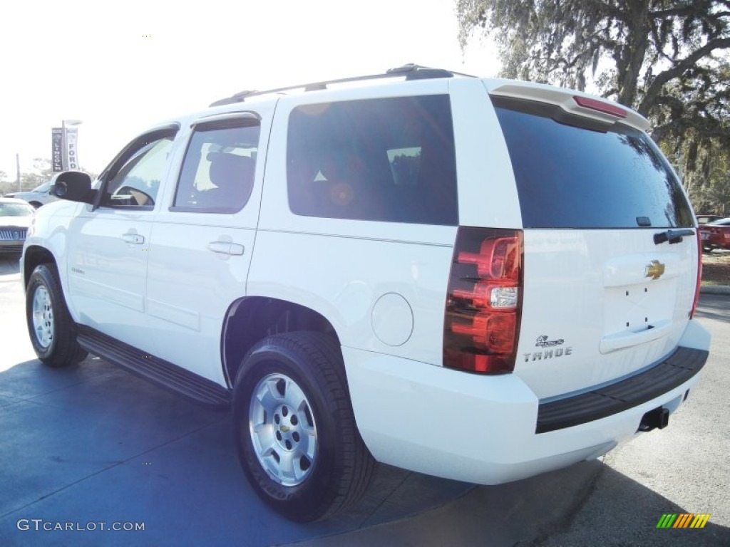 2011 Tahoe LS - Summit White / Ebony photo #3