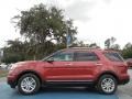 Red Candy Metallic 2012 Ford Explorer XLT EcoBoost Exterior