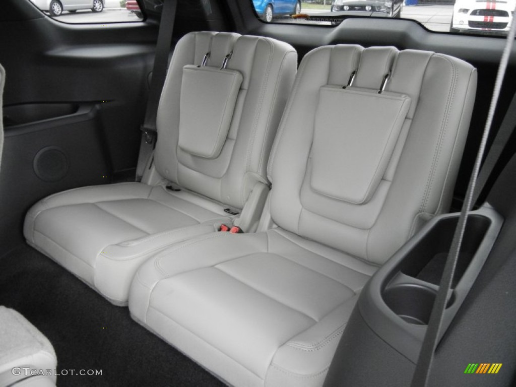 Medium Light Stone Interior 2012 Ford Explorer XLT EcoBoost Photo #59637411