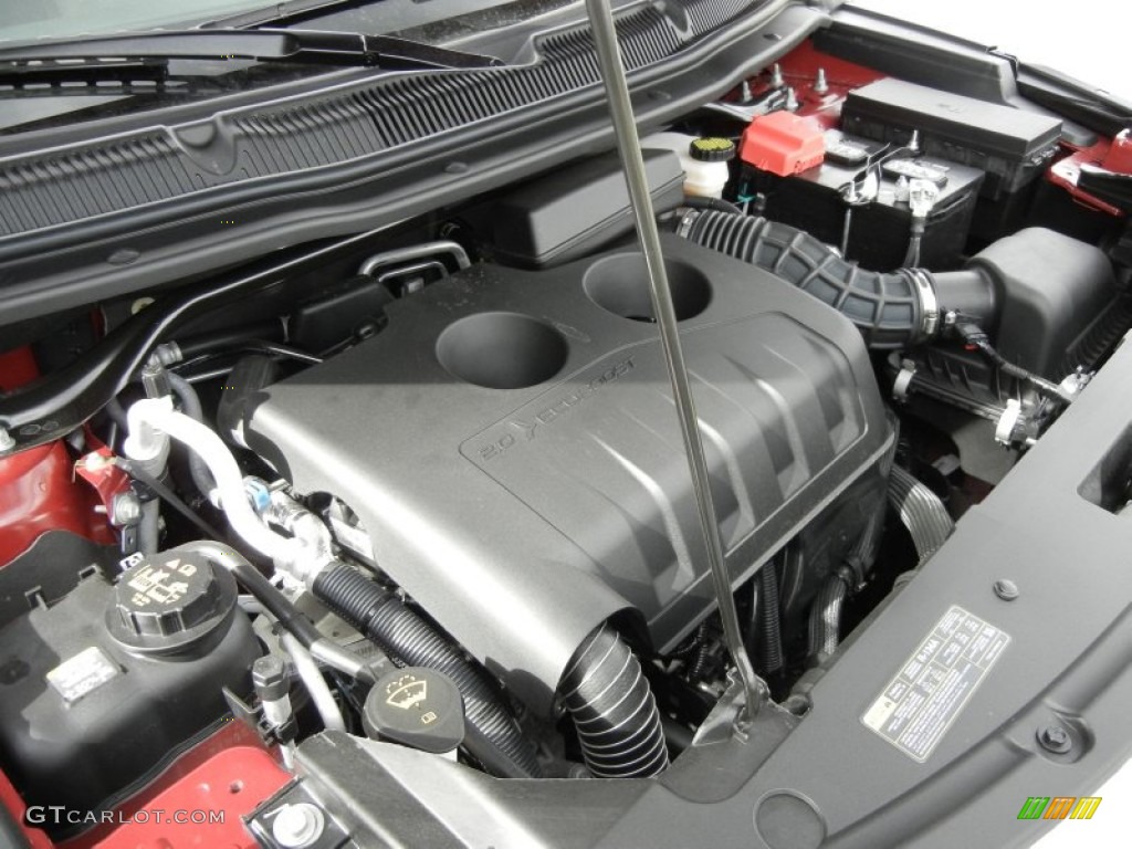 2012 Ford Explorer XLT EcoBoost 2.0 Liter EcoBoost DI Turbocharged DOHC 16-Valve TiVCT 4 Cylinder Engine Photo #59637441