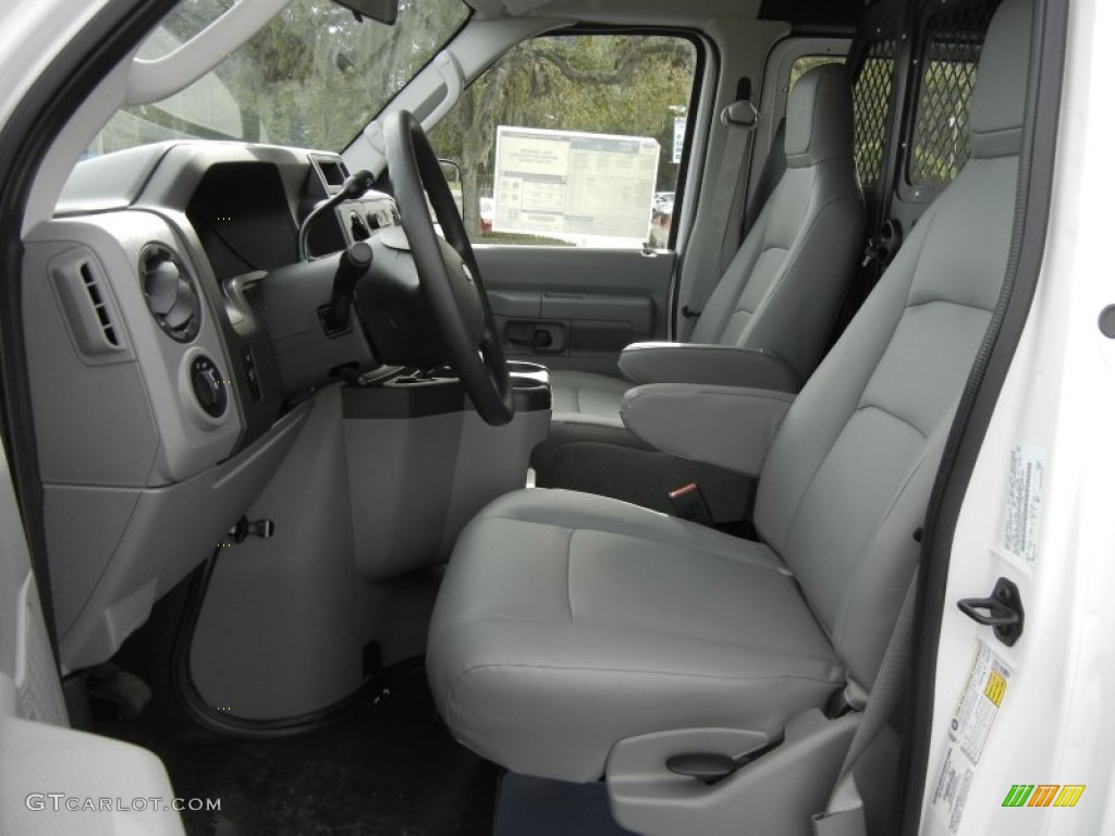 Medium Flint Interior 2012 Ford E Series Van E250 Cargo Photo #59637480