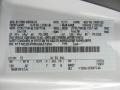 YZ: Oxford White 2012 Ford E Series Van E250 Cargo Color Code