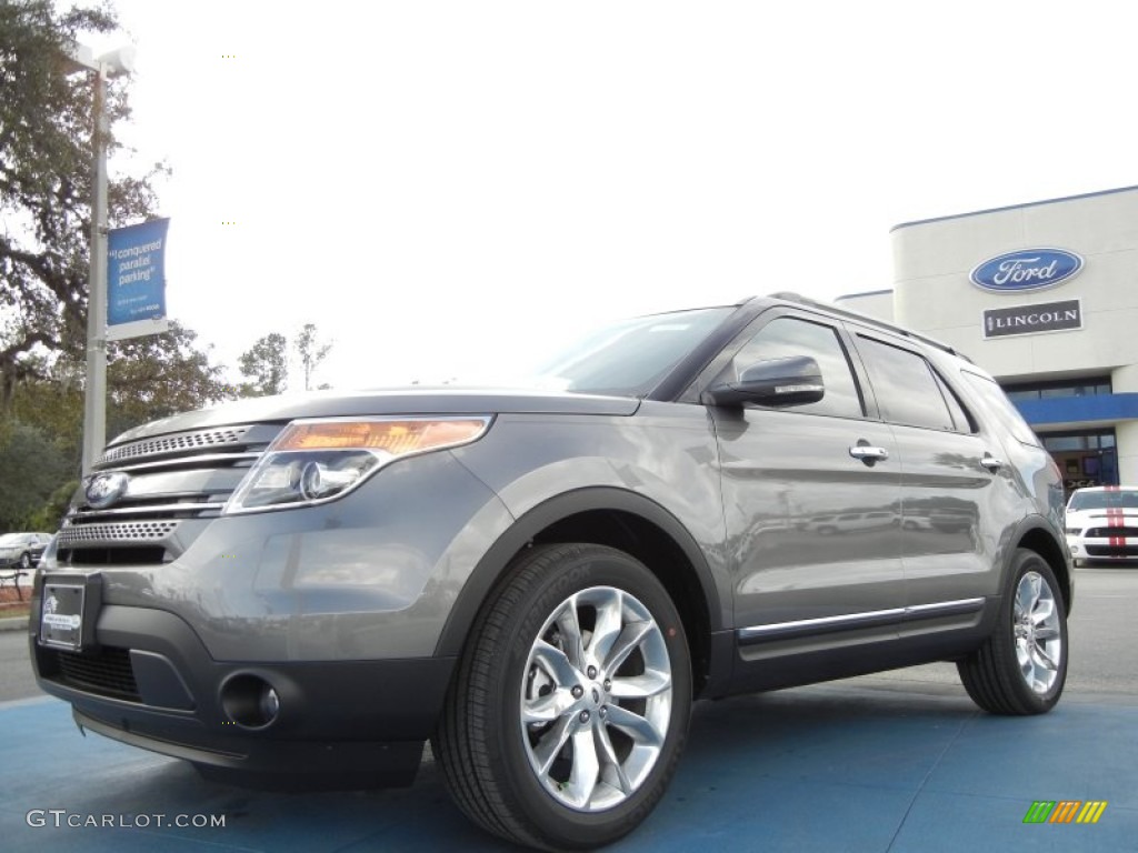 Sterling Gray Metallic Ford Explorer