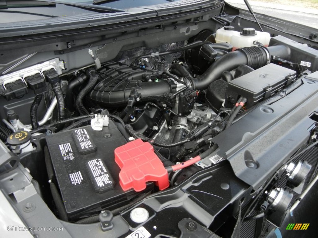 2012 Ford F150 XL Regular Cab 3.7 Liter Flex-Fuel DOHC 24-Valve Ti-VCT V6 Engine Photo #59637900