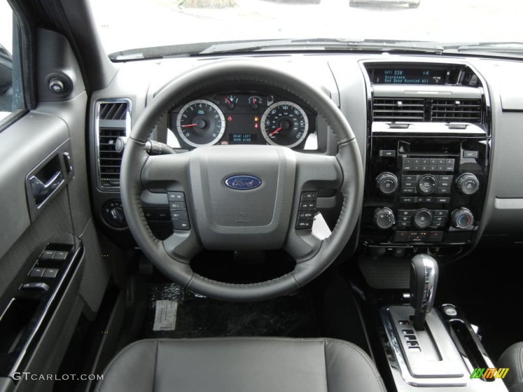 2012 Ford Escape XLT Sport Charcoal Black Dashboard Photo #59637954