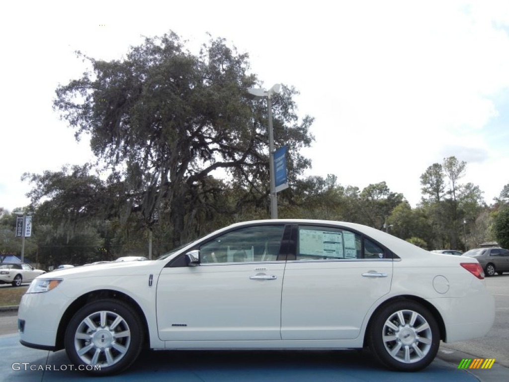 Crystal Champagne Metallic Tri-Coat 2012 Lincoln MKZ Hybrid Exterior Photo #59637999