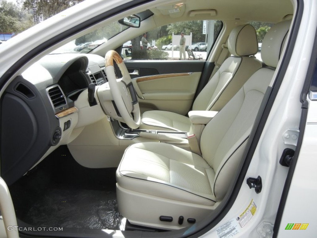 Light Camel Interior 2012 Lincoln MKZ Hybrid Photo #59638017