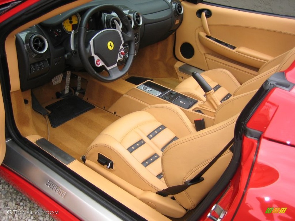 Beige Interior 2008 Ferrari F430 Spider F1 Photo #59638407
