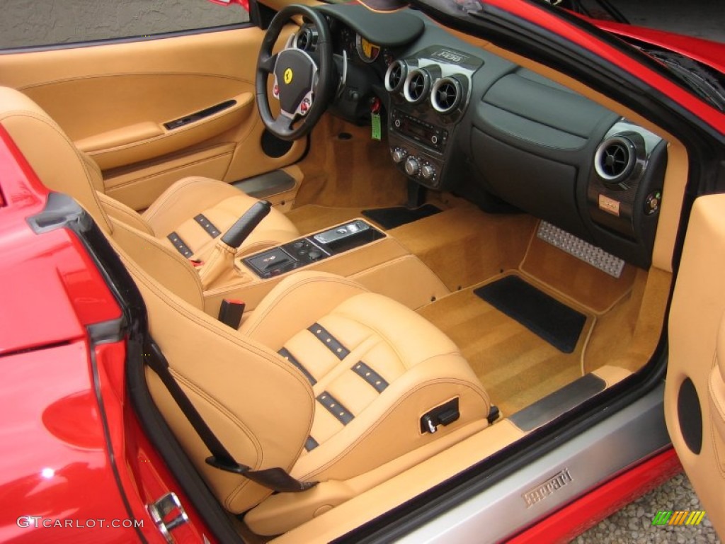 2008 Ferrari F430 Spider F1 Beige Dashboard Photo #59638419