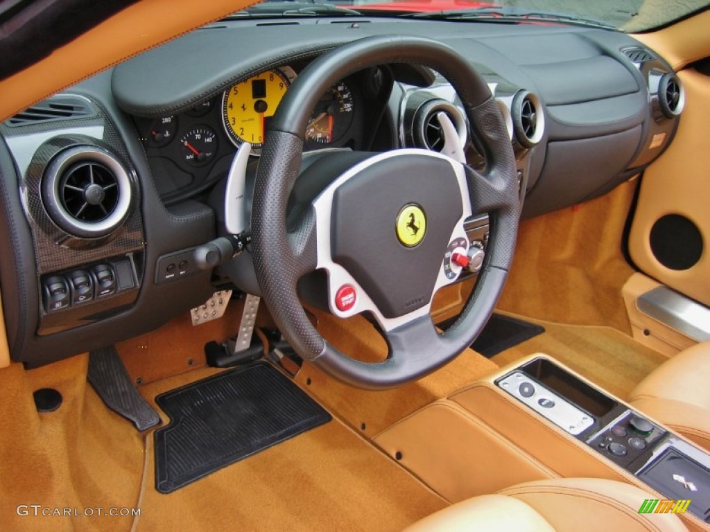 2008 Ferrari F430 Spider F1 Beige Dashboard Photo #59638428