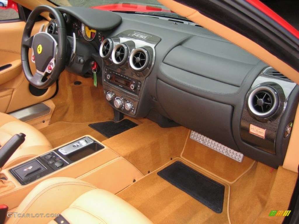 2008 Ferrari F430 Spider F1 Beige Dashboard Photo #59638431