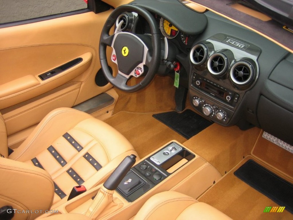 Beige Interior 2008 Ferrari F430 Spider F1 Photo #59638434