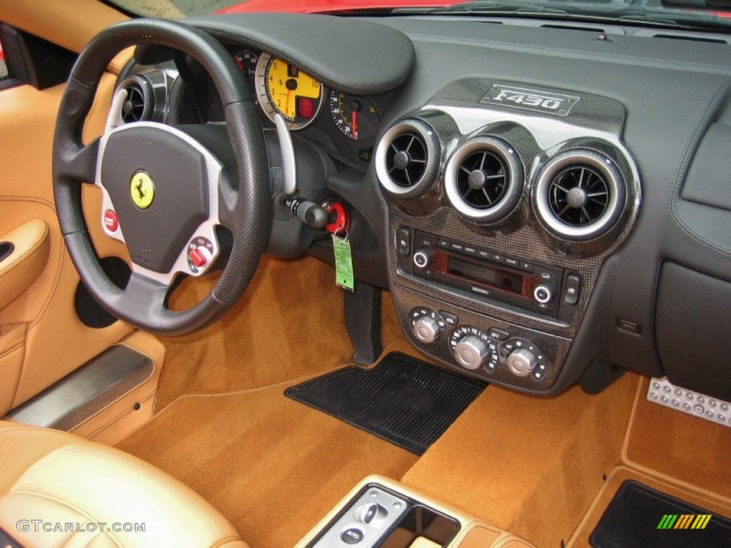 2008 Ferrari F430 Spider F1 Beige Dashboard Photo #59638437