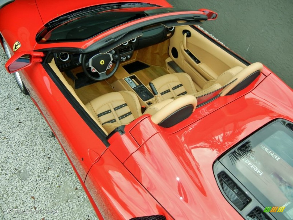 Beige Interior 2008 Ferrari F430 Spider F1 Photo #59638467