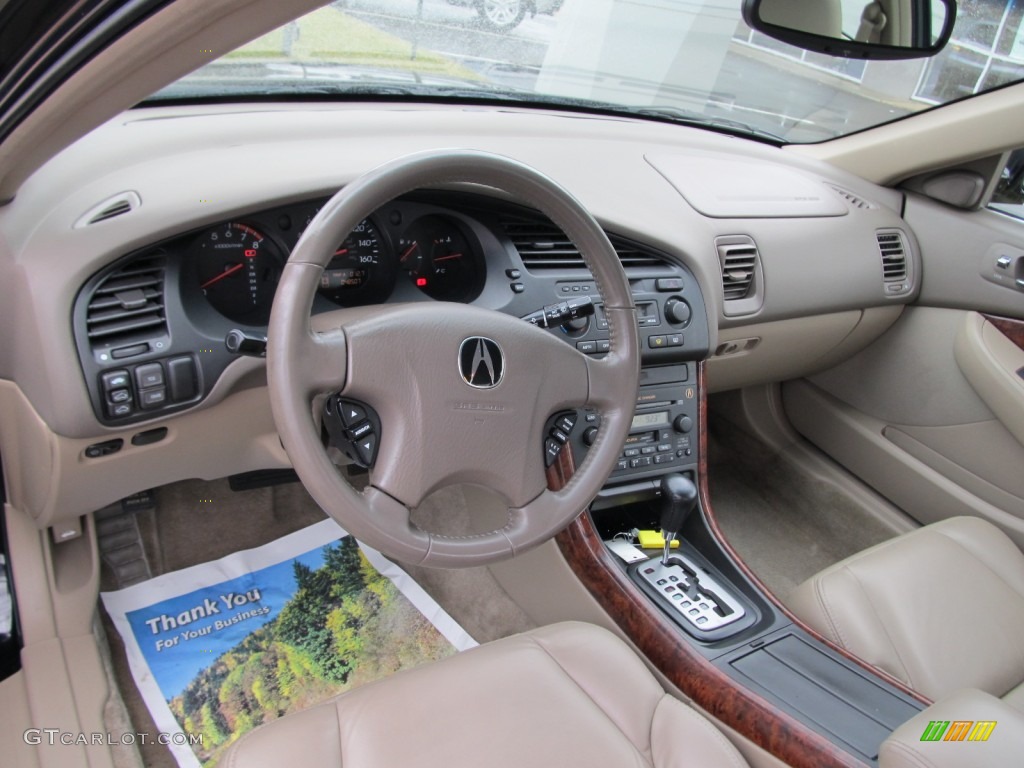 2003 Acura CL 3.2 Parchment Dashboard Photo #59638578