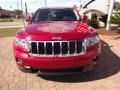 2011 Inferno Red Crystal Pearl Jeep Grand Cherokee Laredo  photo #2