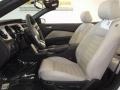  2012 Mustang V6 Premium Convertible Stone Interior