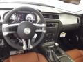 Saddle 2012 Ford Mustang GT Premium Coupe Dashboard
